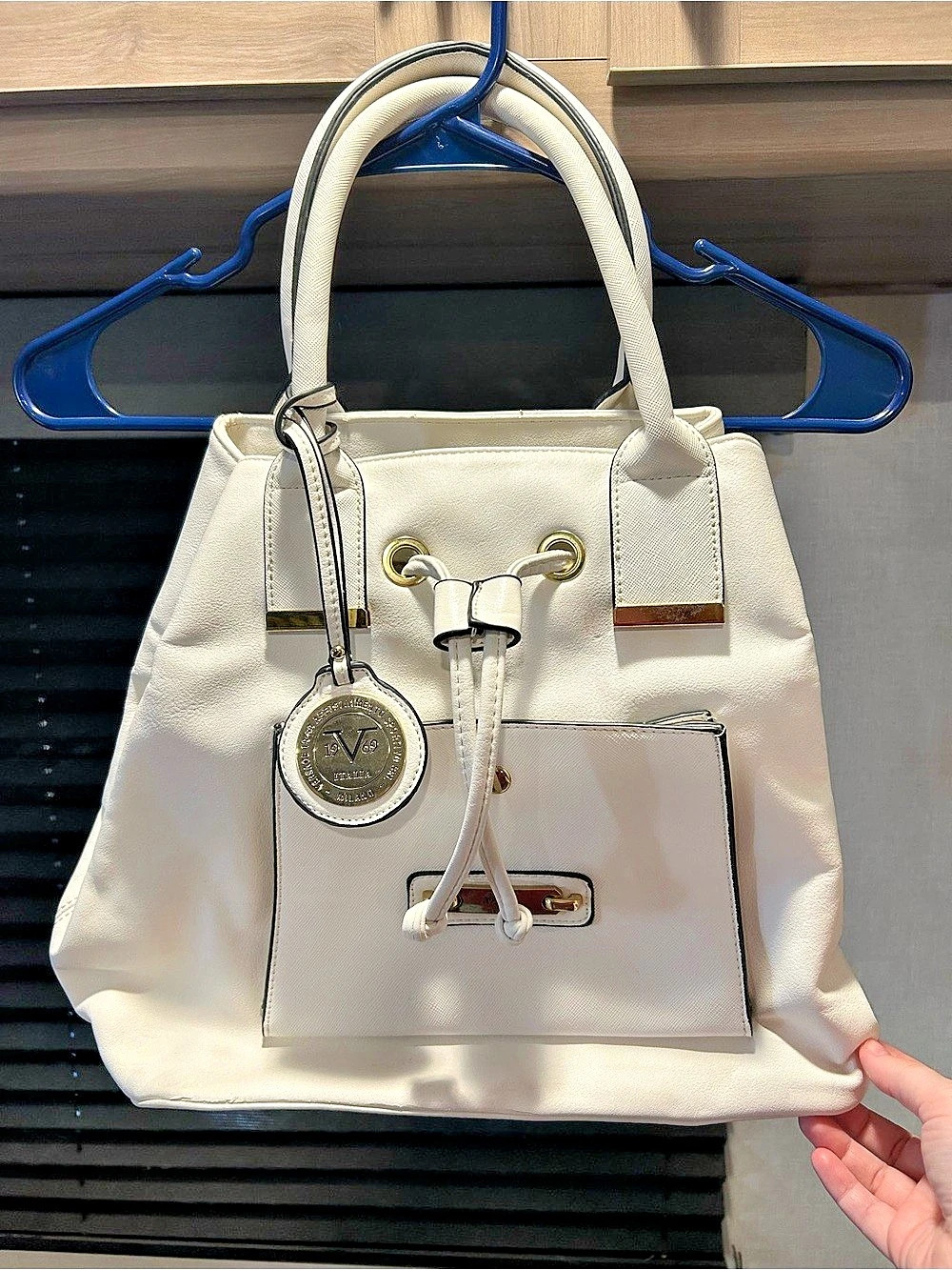 Versace Tote Bag in White